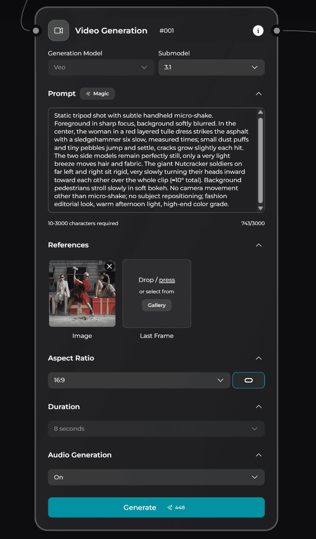 Animation 4.1: Static shot